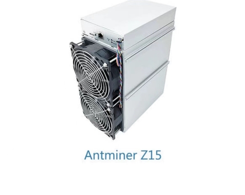 Z15 420K Zcash Asic抗夫のBitmain Antminer 1510Wの消費