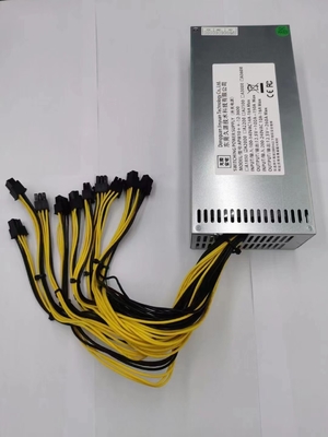 10x6PINコネクターの出力が付いている2U 2000W Asic抗夫の電源